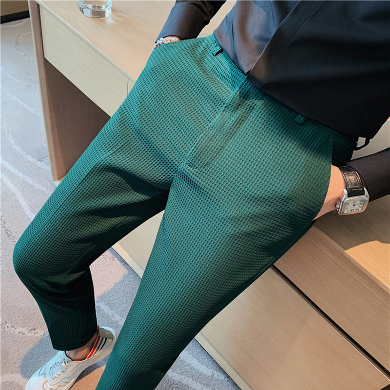2024 Autumn New Waffle Stretch - Formal Trouser Stretch avis et prix