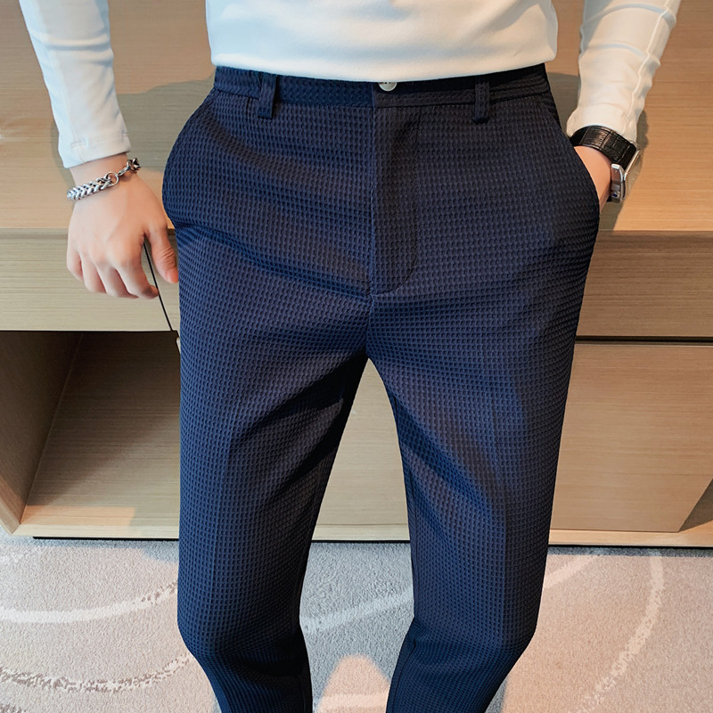 2024 Autumn New Waffle Stretch - Formal Trouser Stretch avis et prix