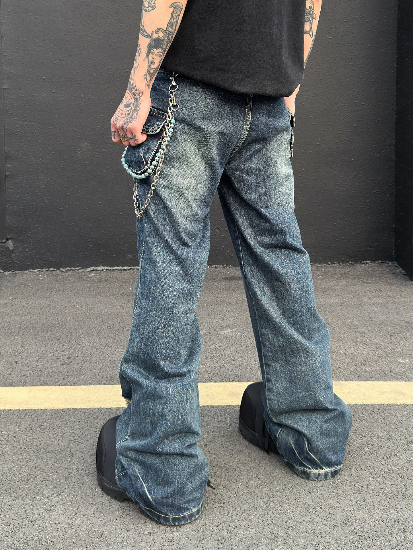 2026 Men's Spring New Fashion  - Men'S Fashion Jeans And Boots avis et prix