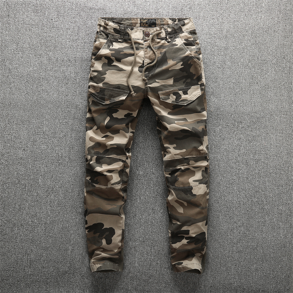 Autumn New Men's Fashion Full  - Mens Fashion Camo Pants avis et prix