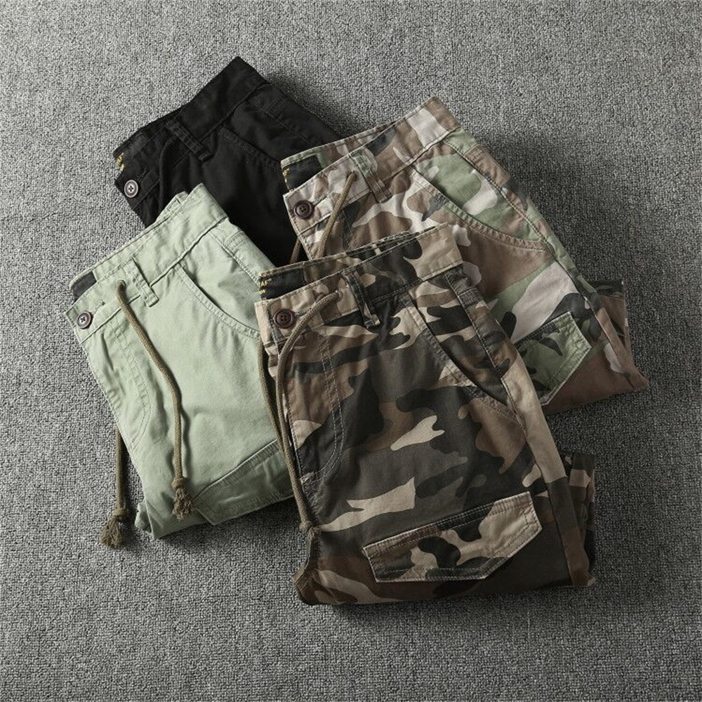 Autumn New Men's Fashion Full  - Mens Fashion Camo Pants avis et prix