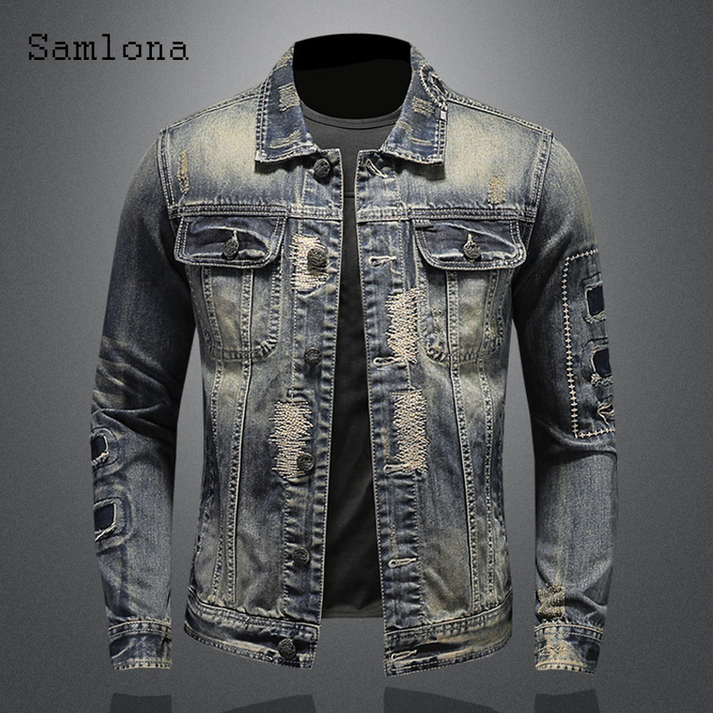 2025 Single Breasted Mens Deni - Mens Fashion Denim Jacket avis et prix