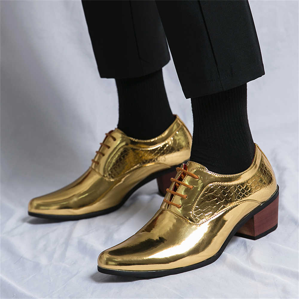 Dress Sneakers Heels Mens Brow - Yellow Men'S Fashion avis et prix