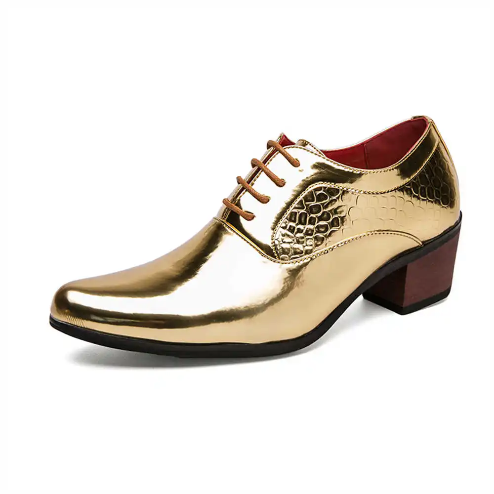 Dress Sneakers Heels Mens Brow - Yellow Men'S Fashion avis et prix