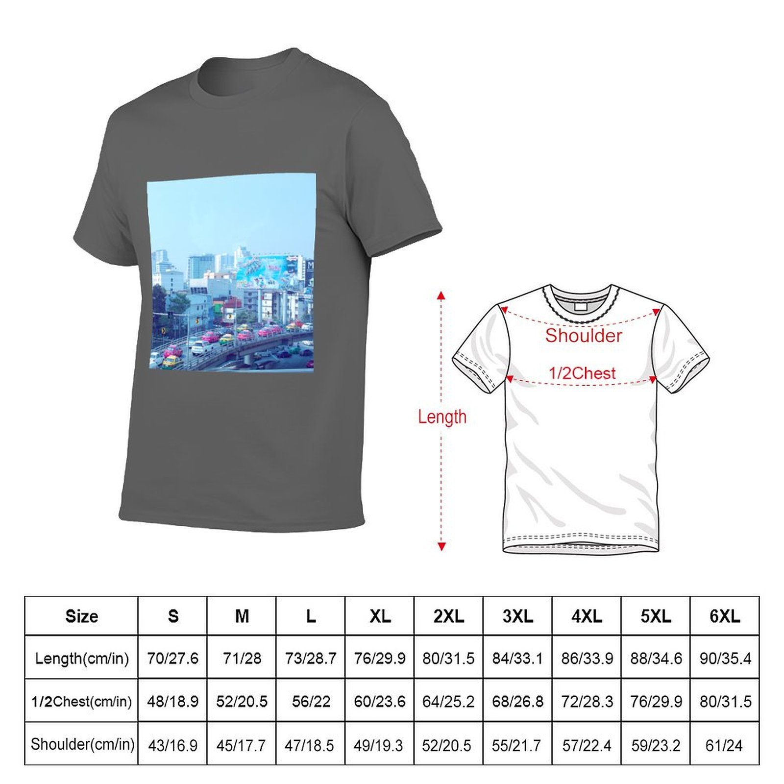 in Bangkok Traffic T-Shirt Fas - Mens Fashion Bangkok avis et prix