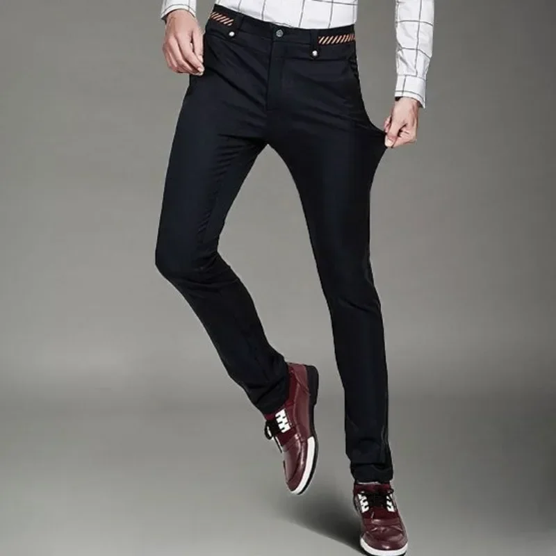 Man Suits Pants Work Stretch E - Formal Trouser Stretch avis et prix