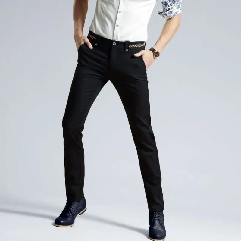 Man Suits Pants Work Stretch E - Formal Trouser Stretch avis et prix
