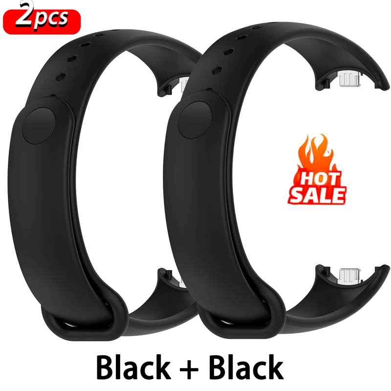 2PCS Silicone Strap For Mi ban - Men'S Fashion Websites avis et prix