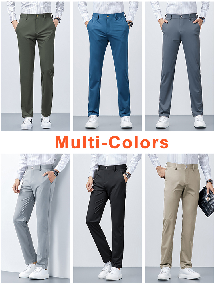 2022 New Summer Men Long Pants - Formal Trouser Stretch avis et prix