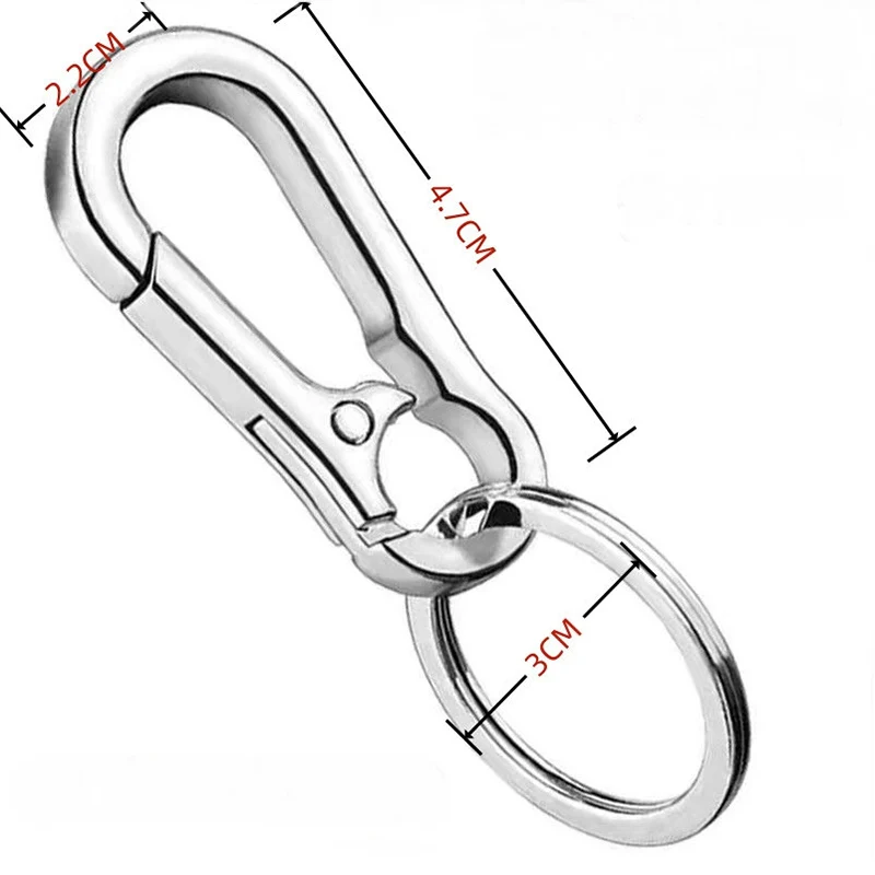 Metal Carabiner Clip Keychain  - Men Fashion Key avis et prix