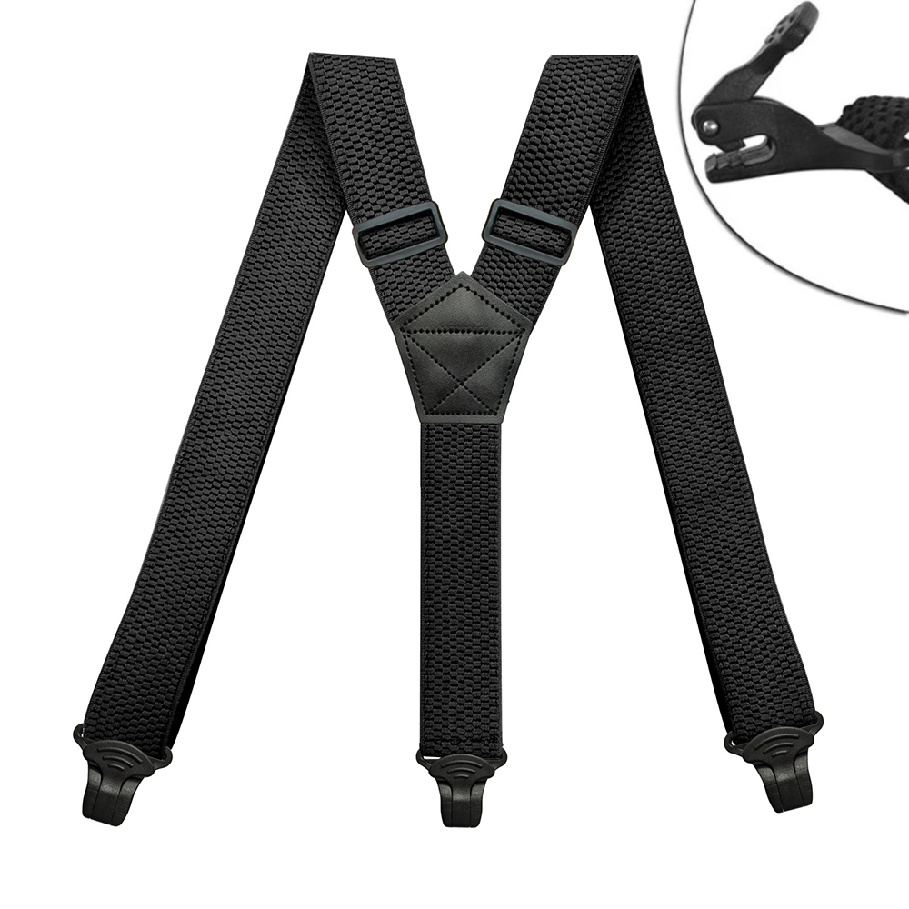 Heavy Duty Suspenders for Men  - Suspenders Clip Men avis et prix