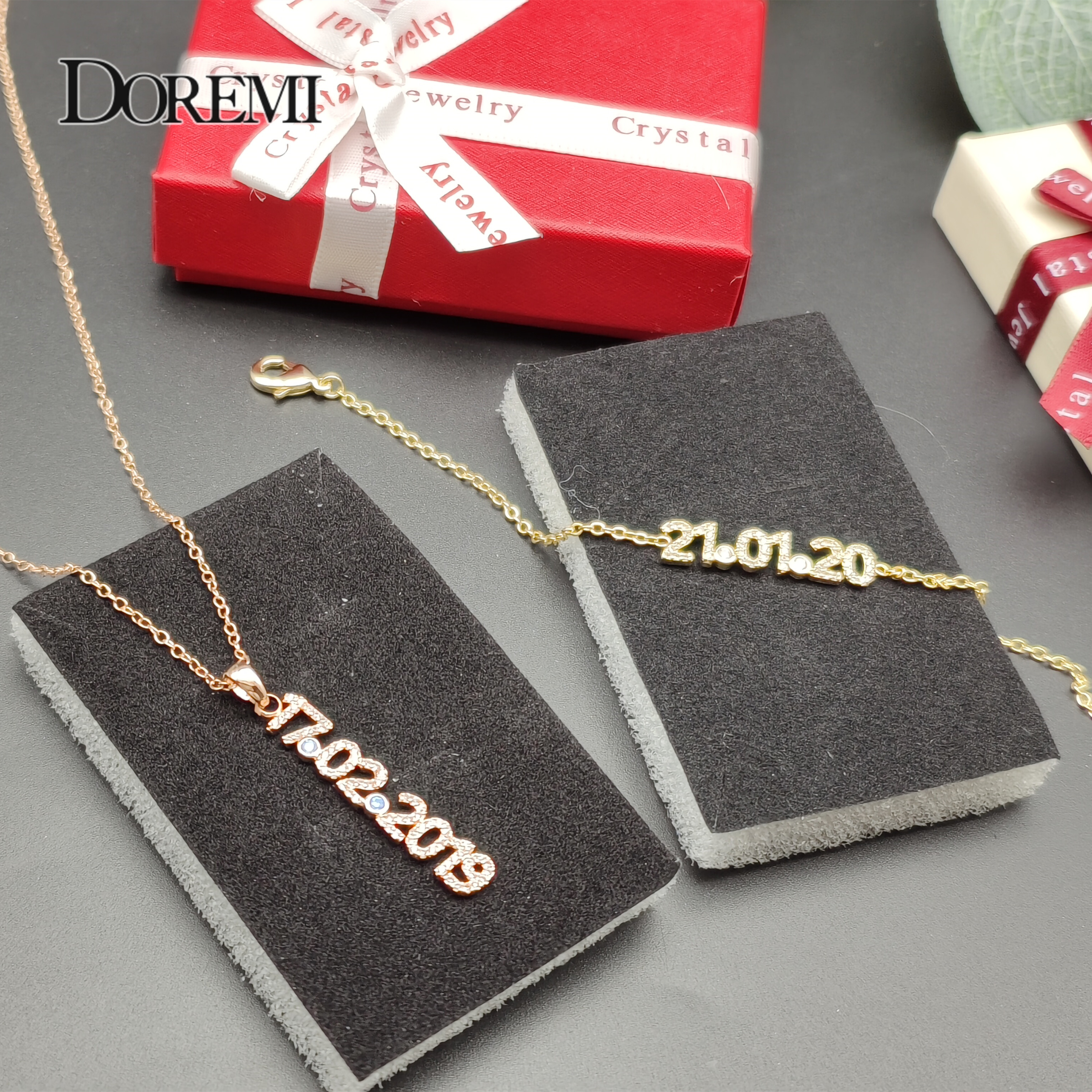 DOREMI New Crystal Name set Je - Men'S Fashion Jewelry Bracelets avis et prix