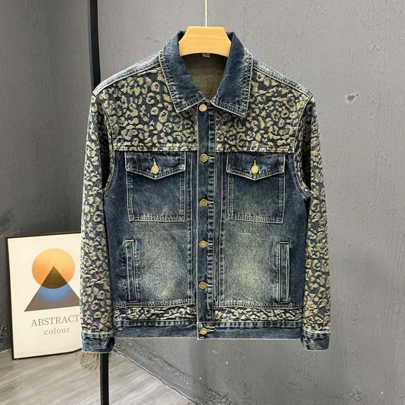 New Men's Trendy Cool Denim Ja - Mens Fashion Denim Jacket avis et prix