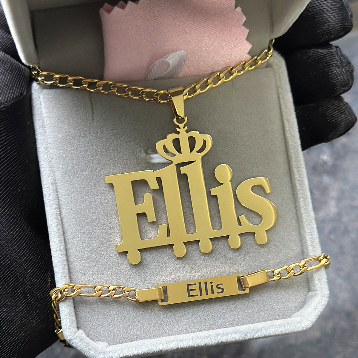 Custom Little Boy Name Necklac - Men'S Fashion Jewelry Bracelets avis et prix
