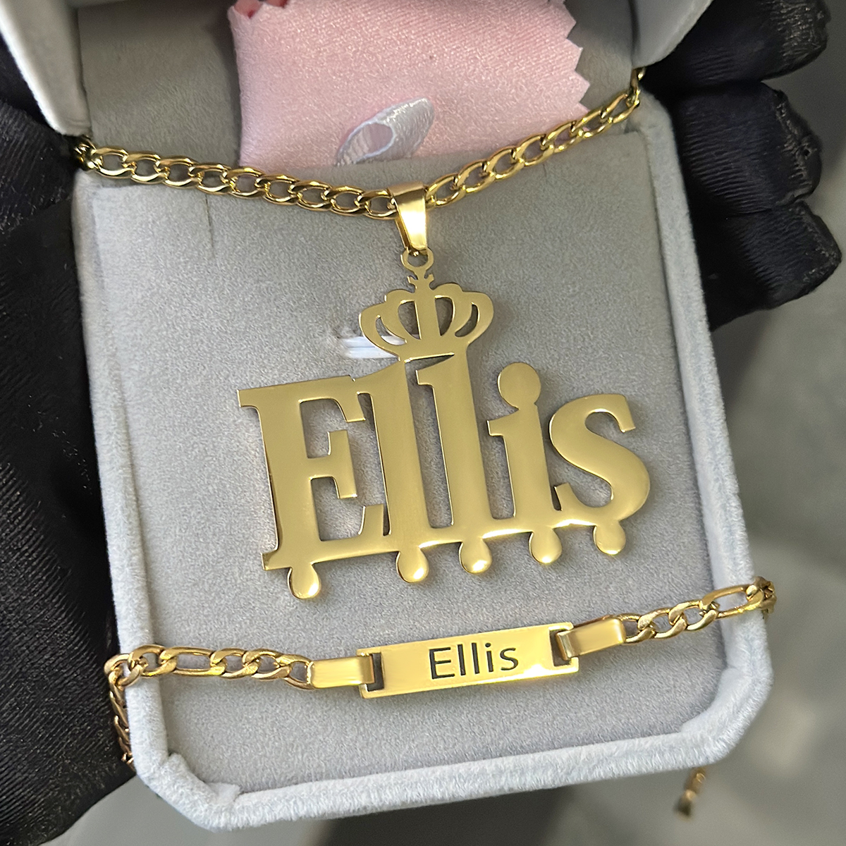 Custom Little Boy Name Necklac - Men'S Fashion Jewelry Bracelets avis et prix