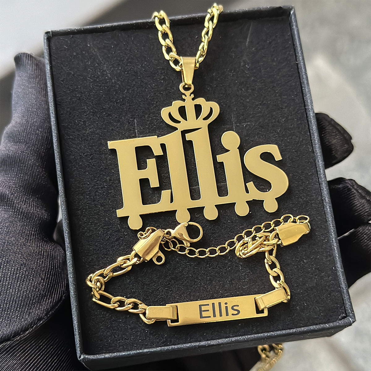 Custom Little Boy Name Necklac - Men'S Fashion Jewelry Bracelets avis et prix