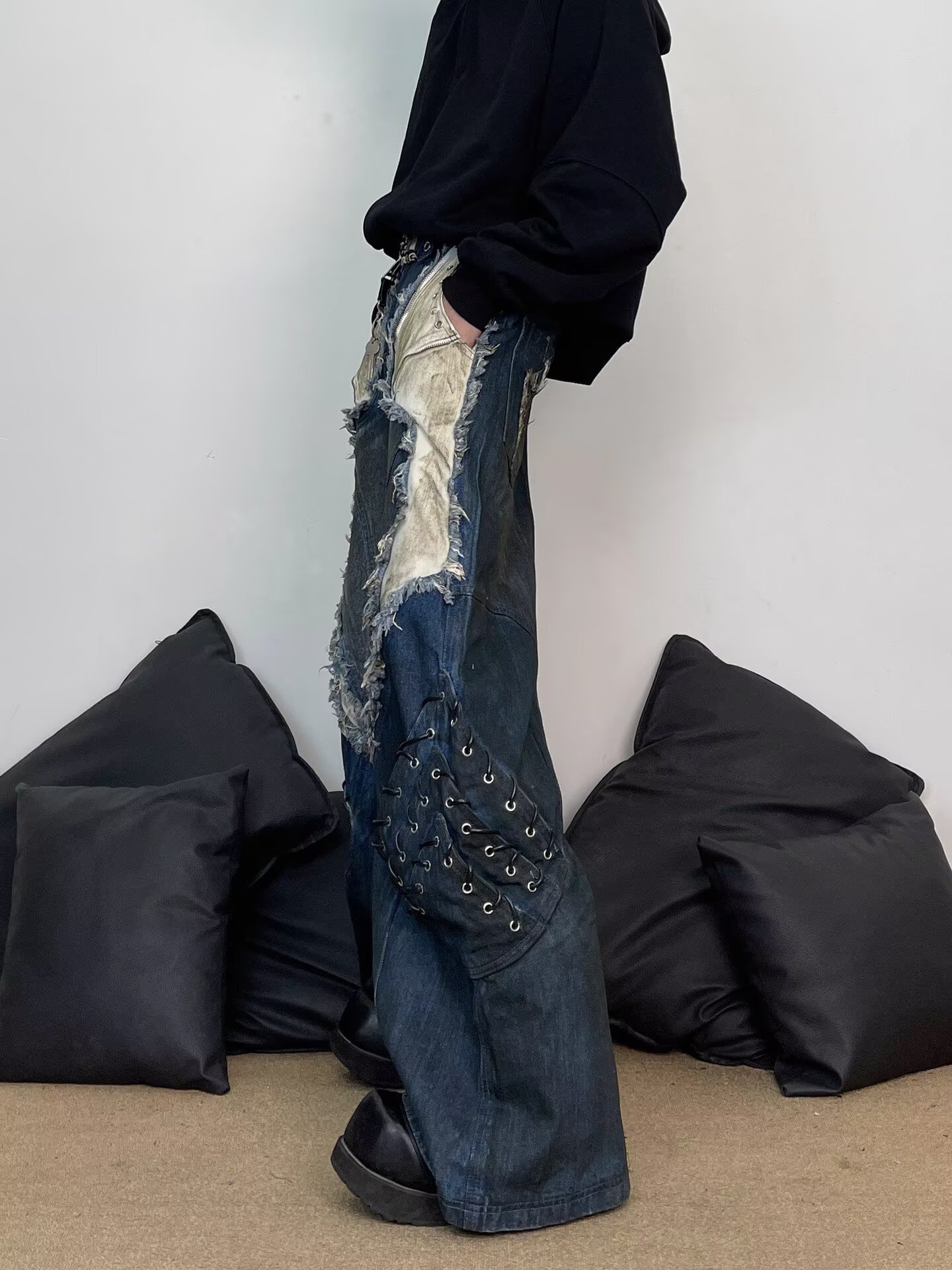 Man Bootcut Jeans For Woman Wi - Mens Fashion Camo Pants avis et prix