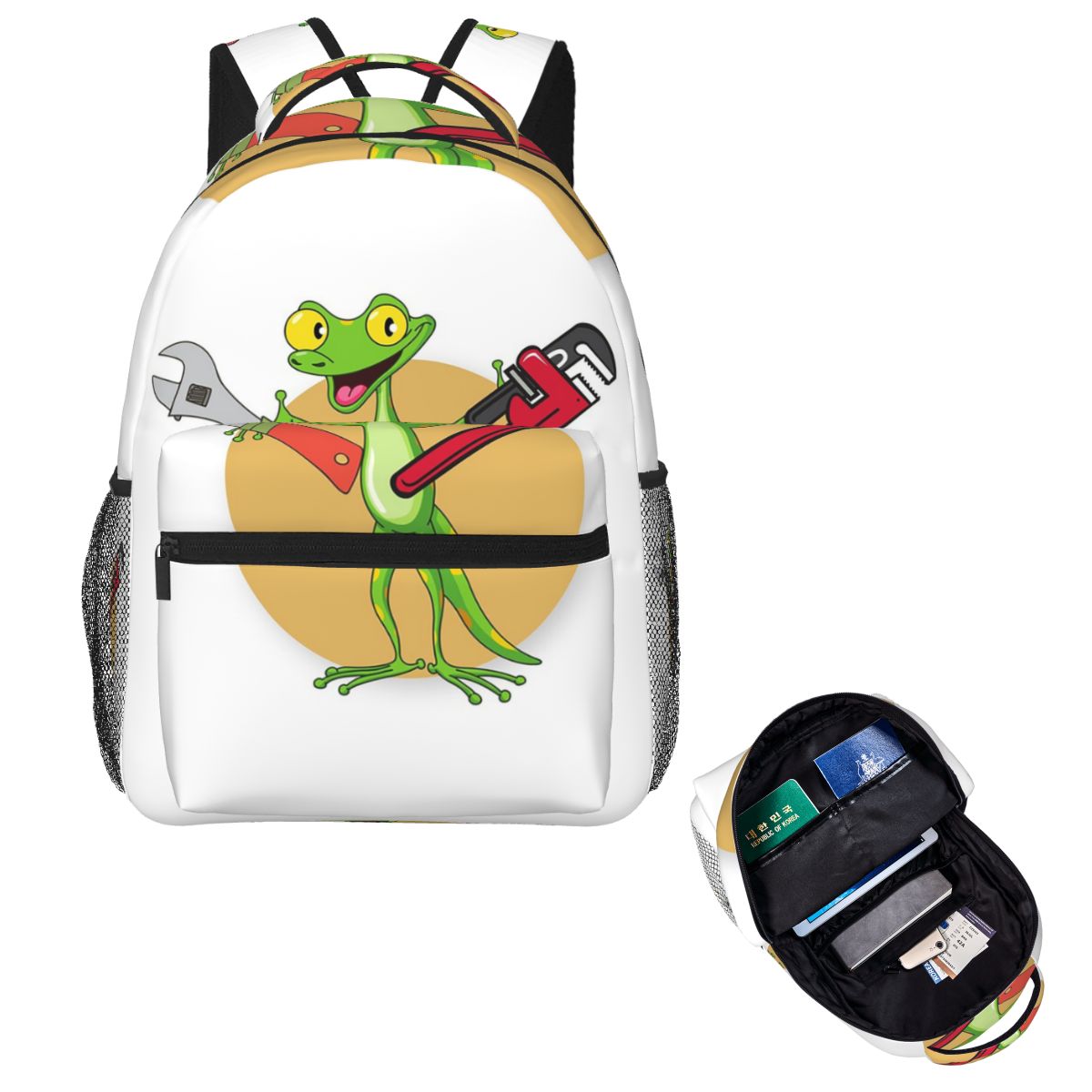 Garage Geckos Student Backpack - Men'S Fashion Garage avis et prix