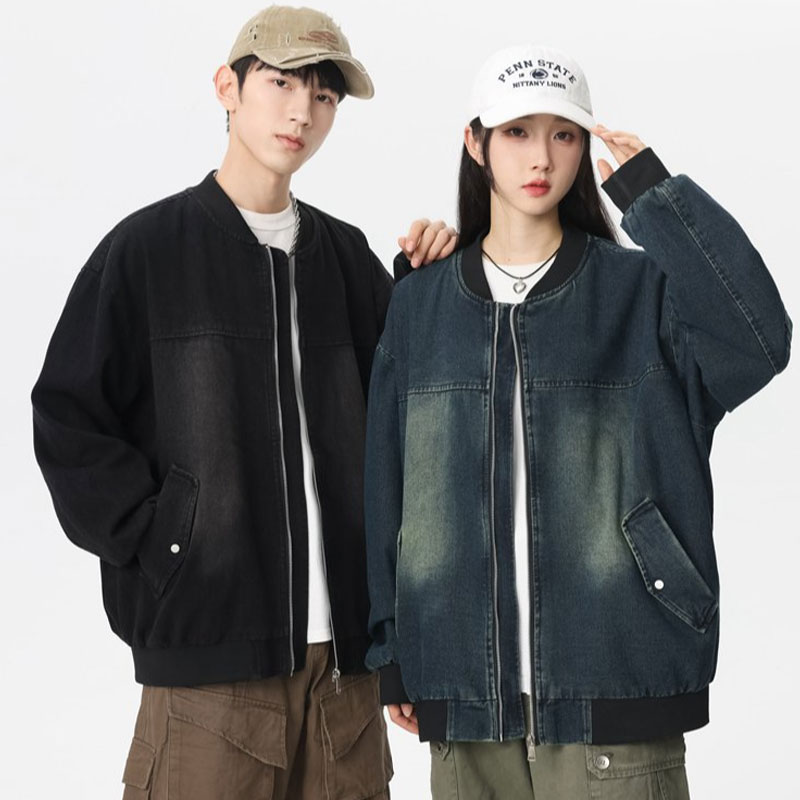 Spring Autumn Sports Jacket Ca - Mens Fashion Denim Jacket avis et prix