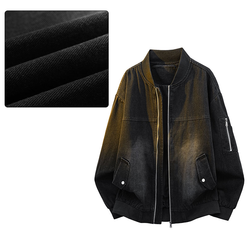 Spring Autumn Sports Jacket Ca - Mens Fashion Denim Jacket avis et prix