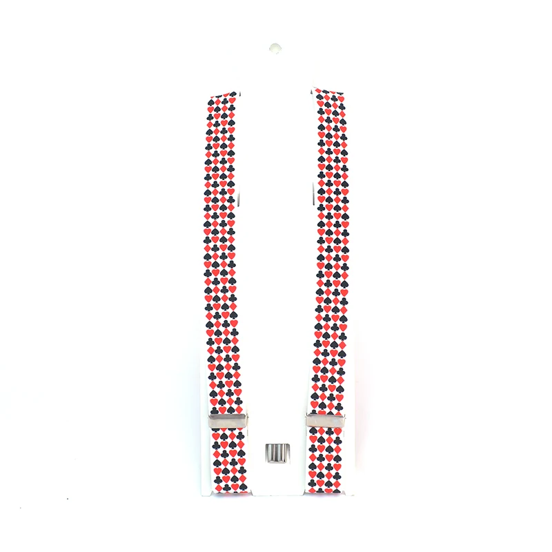 Unisex Playing Card Poker Desi - Suspenders Clip Men avis et prix