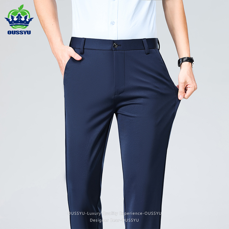 Summer Thin Men's Stretch Suit - Formal Trouser Stretch avis et prix