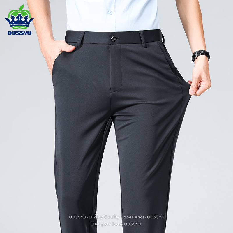 Summer Thin Men's Stretch Suit - Formal Trouser Stretch avis et prix