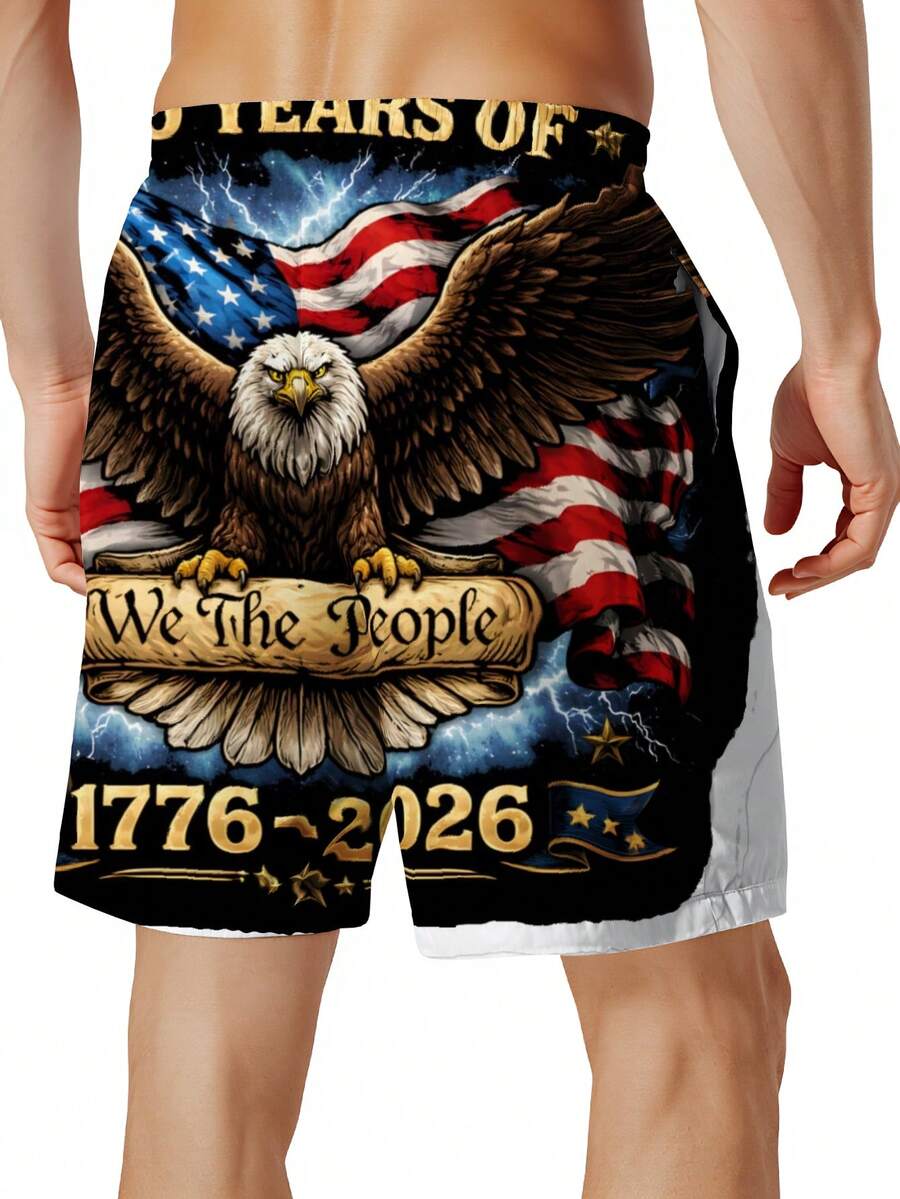 Patriotic Swim Trunks Men Beac - Swim Trunk Shorts avis et prix