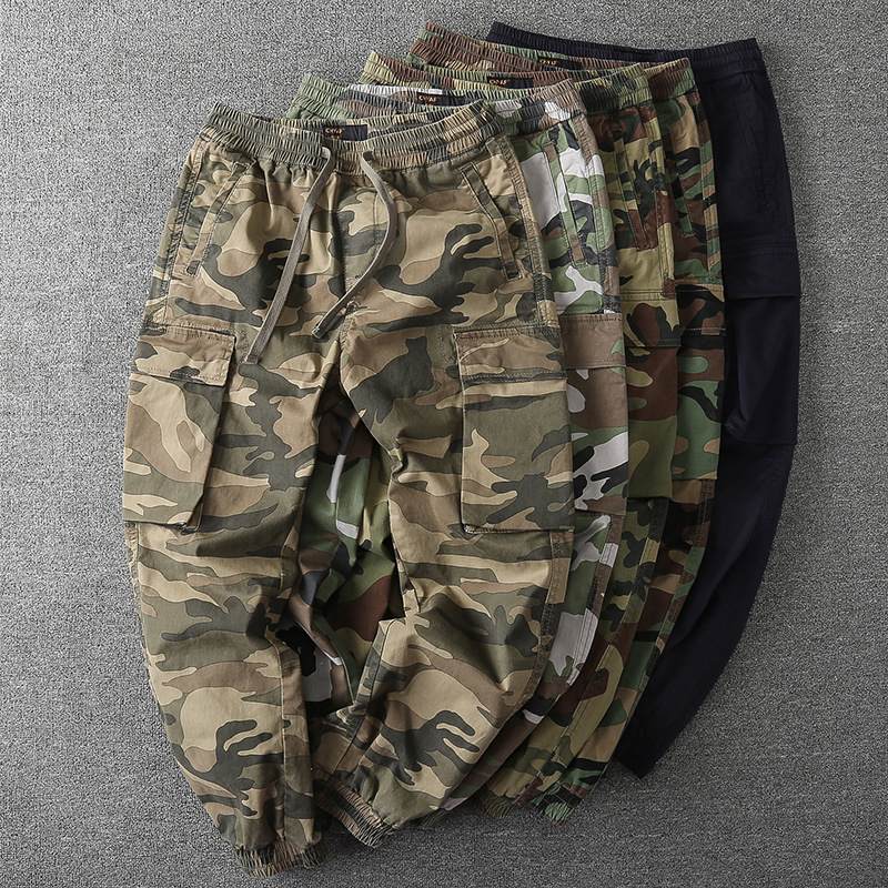 Vintage Camo Multi Pocket Carg - Mens Fashion Camo Pants avis et prix