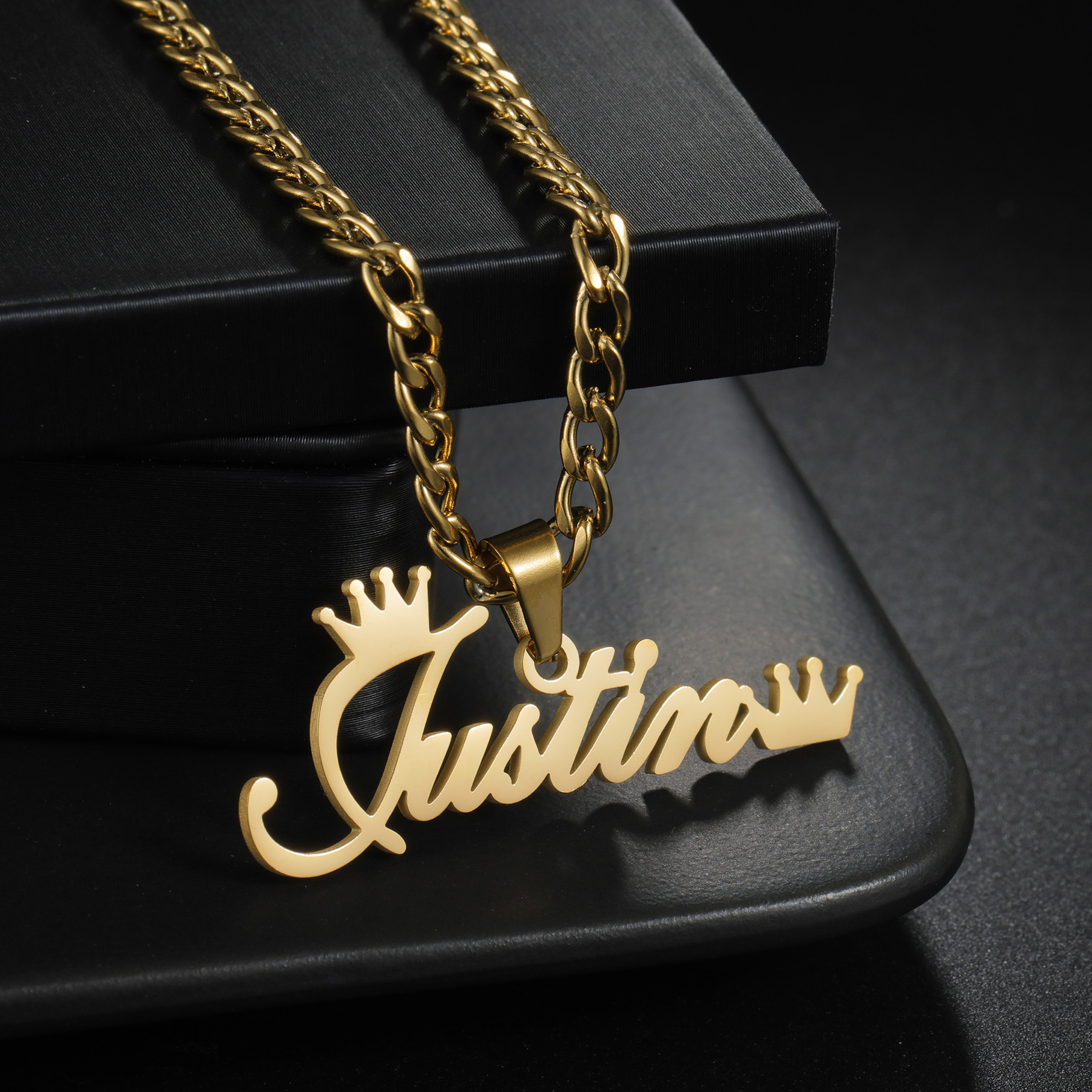 Customized Name Necklace Brace - Men'S Fashion Jewelry Bracelets avis et prix