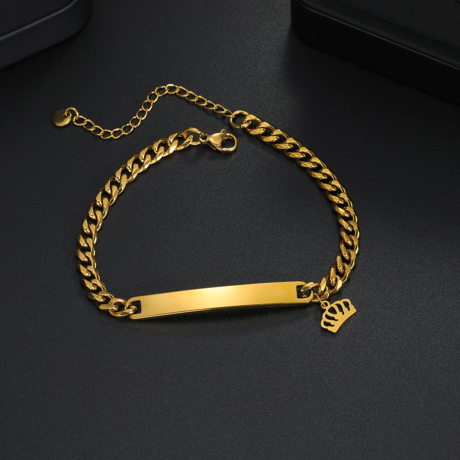 Customized Name Necklace Brace - Men'S Fashion Jewelry Bracelets avis et prix