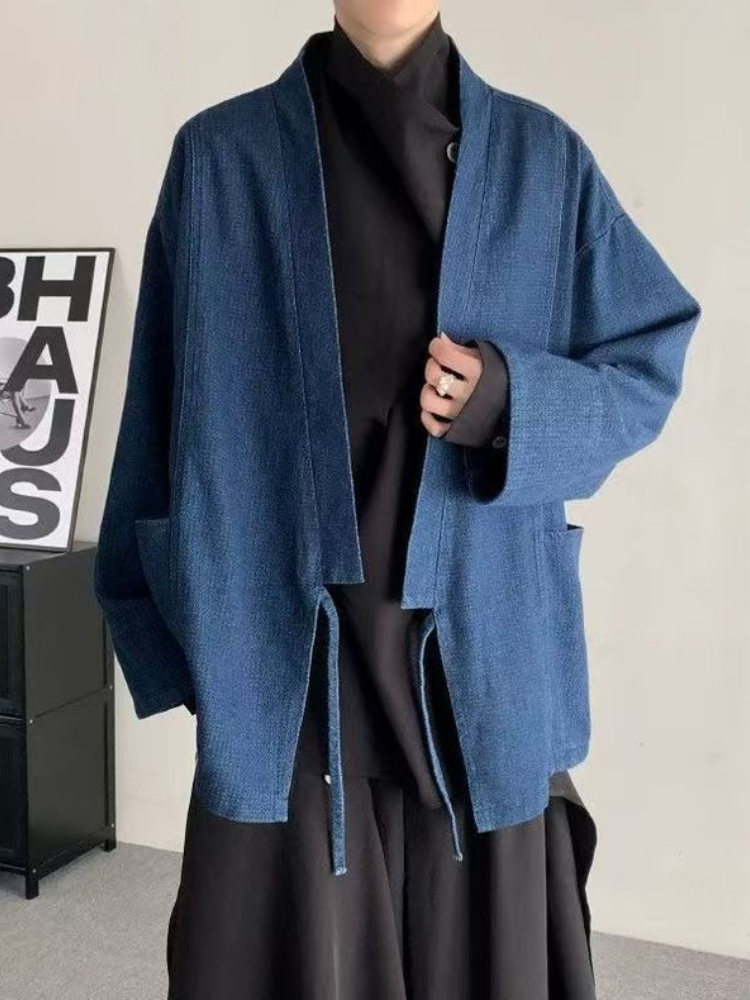 Vintage Japanese Style Denim C - Mens Fashion Denim Jacket avis et prix