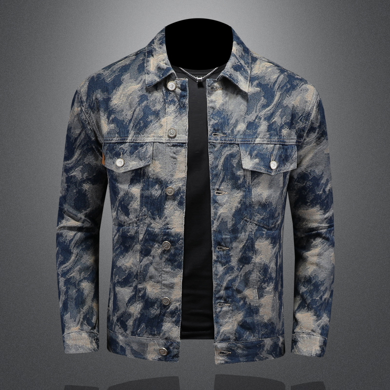 2025 Spring Vintage Denim Jack - Mens Fashion Denim Jacket avis et prix