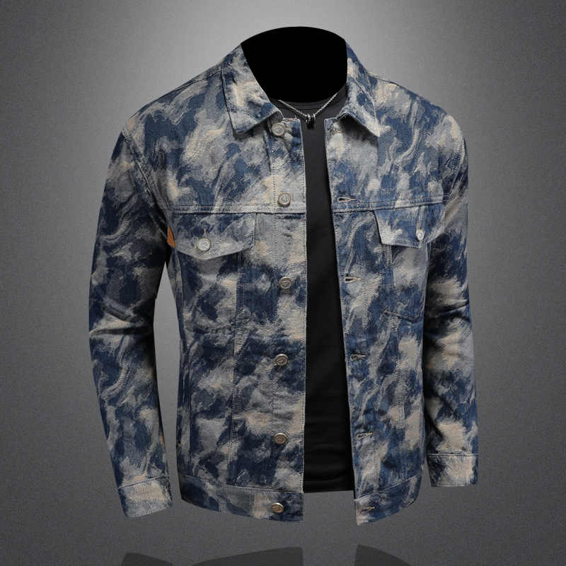 2025 Spring Vintage Denim Jack - Mens Fashion Denim Jacket avis et prix