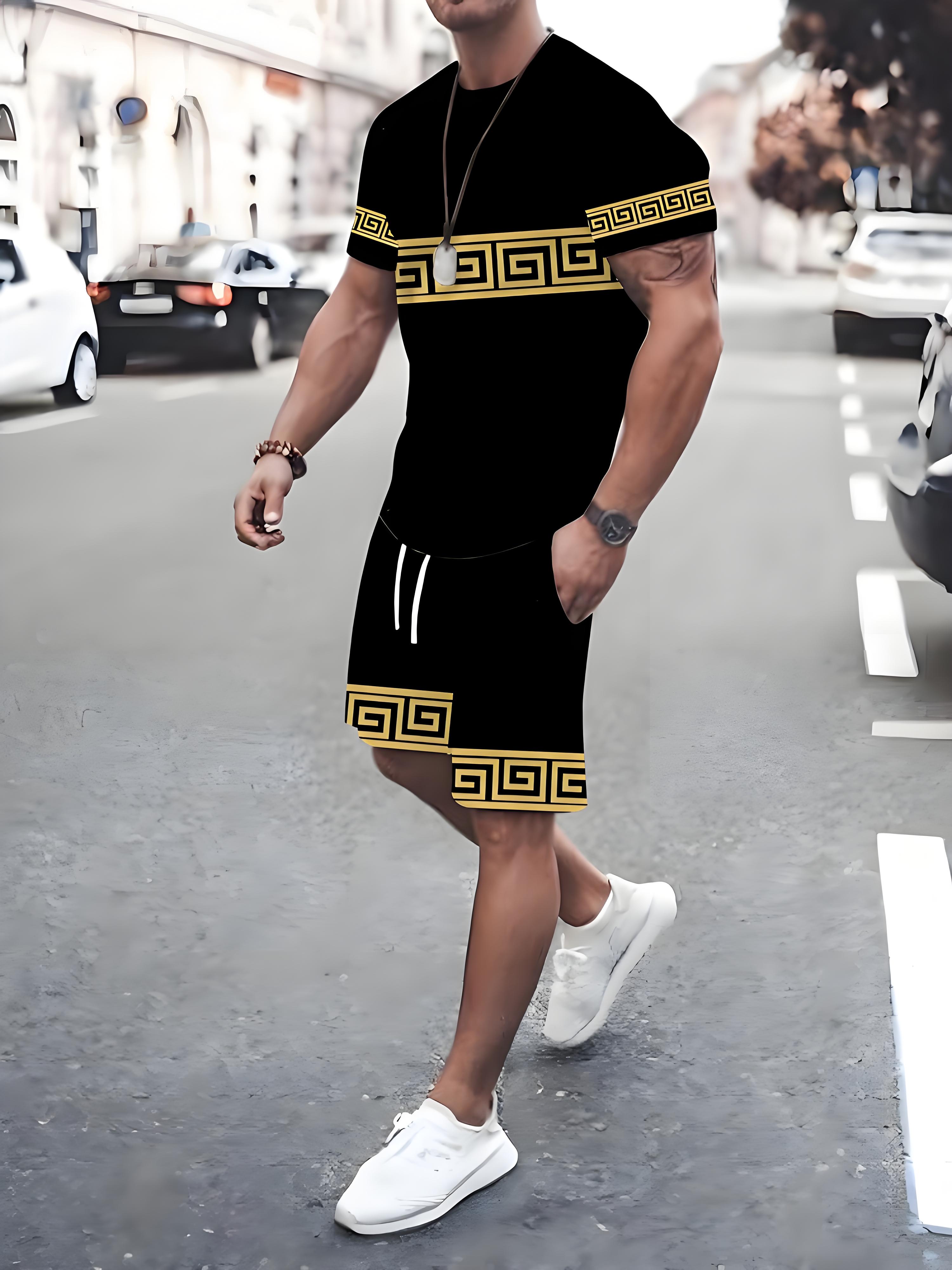 New Plus Size Men's T-shirt An - Mens Fashion Clothes avis et prix