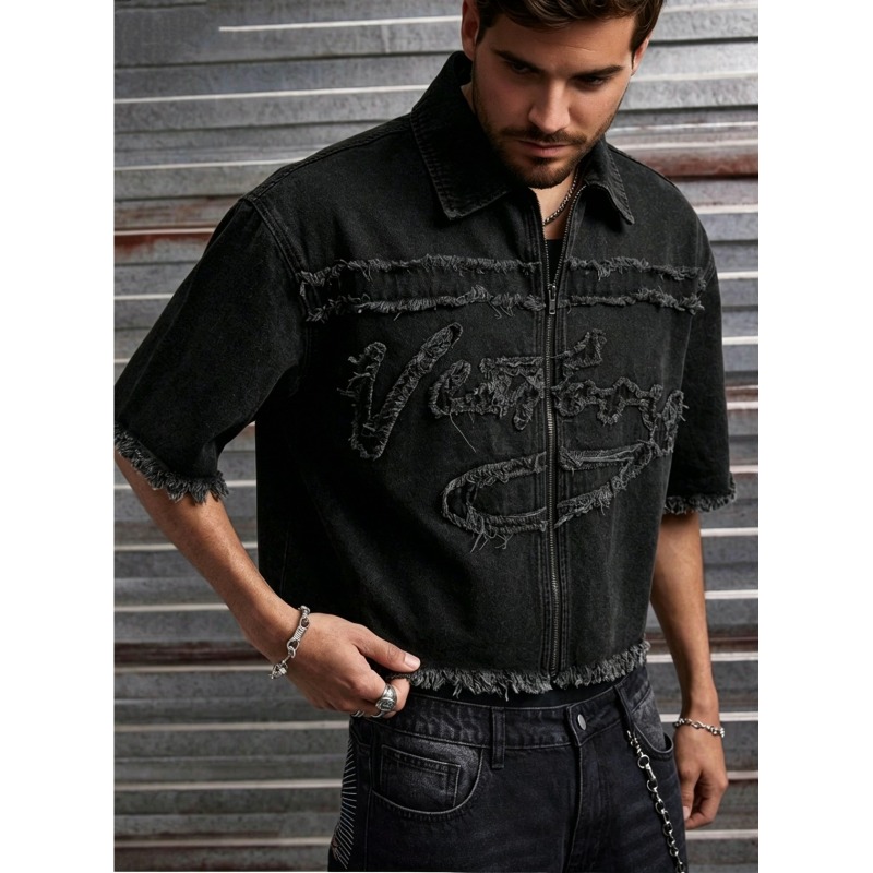 Men's Denim Jacket 2026 New St - Mens Fashion Denim Jacket avis et prix