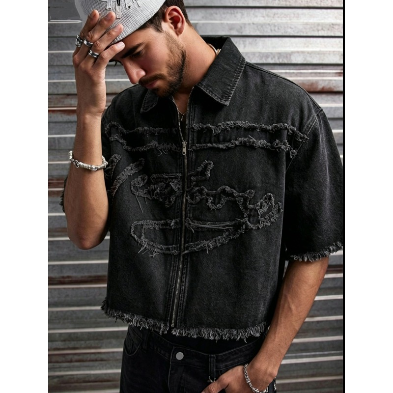 Men's Denim Jacket 2026 New St - Mens Fashion Denim Jacket avis et prix