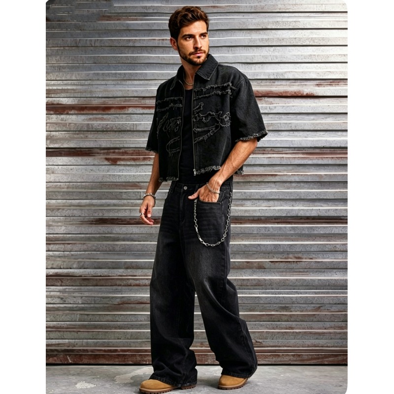 Men's Denim Jacket 2026 New St - Mens Fashion Denim Jacket avis et prix