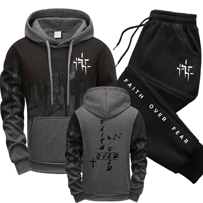 Fall Winter Daily Casual Fashi - Jogger Sweatpants Men avis et prix