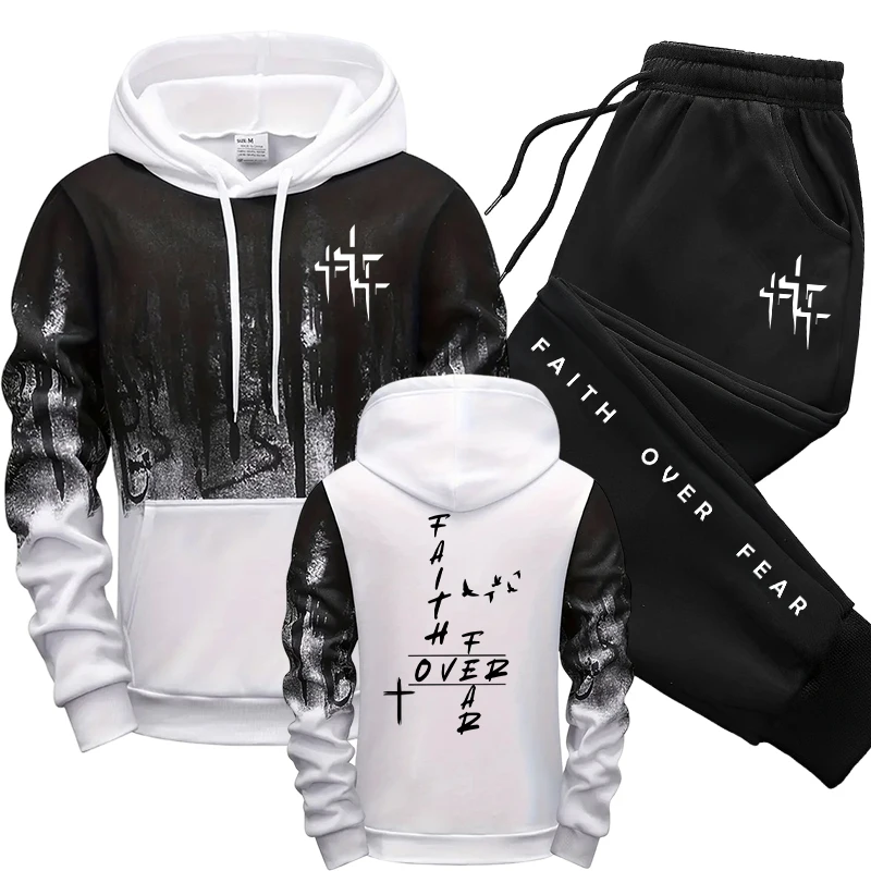 Fall Winter Daily Casual Fashi - Jogger Sweatpants Men avis et prix