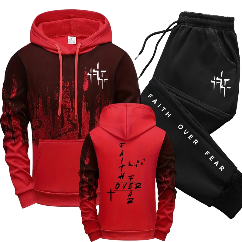 Fall Winter Daily Casual Fashi - Jogger Sweatpants Men avis et prix