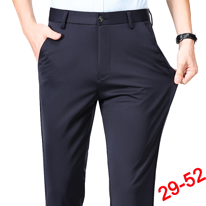 Plus Size Trousers Men Busines - Formal Trouser Stretch avis et prix