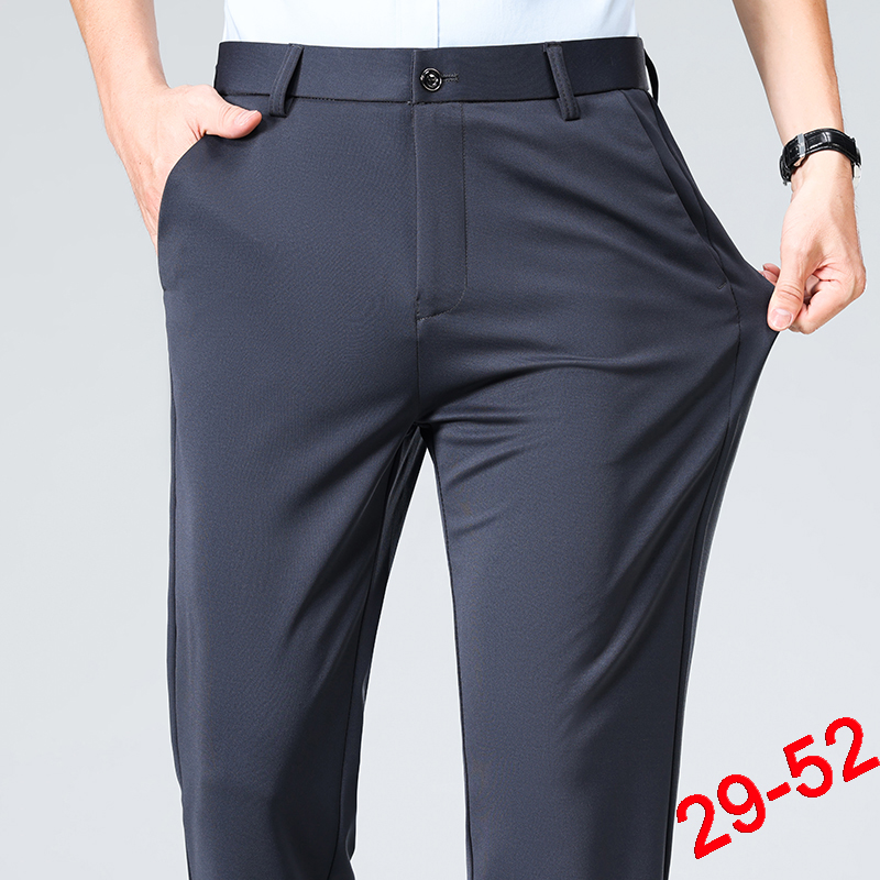 Plus Size Trousers Men Busines - Formal Trouser Stretch avis et prix