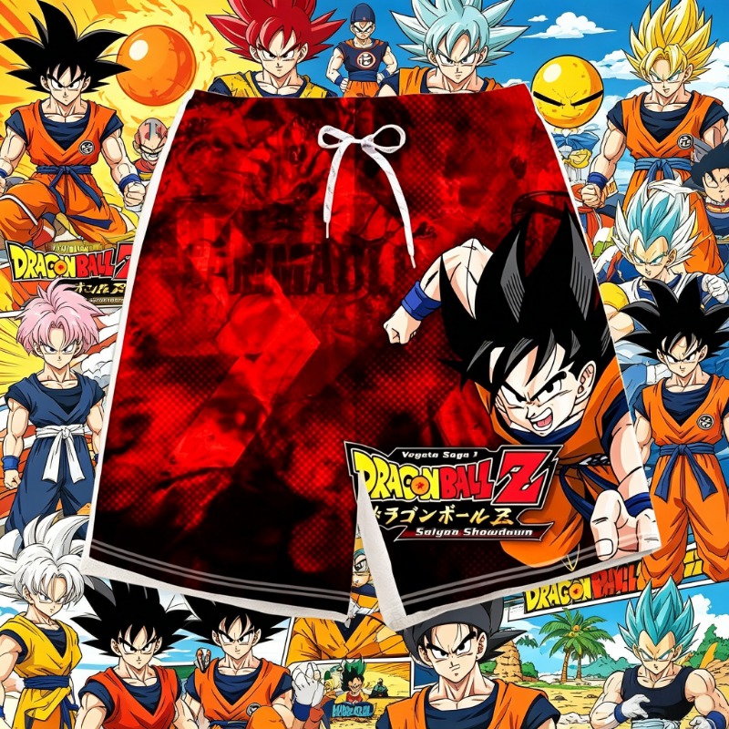 2026 Trendy Dragon Ball Printe - Swim Trunk Shorts avis et prix