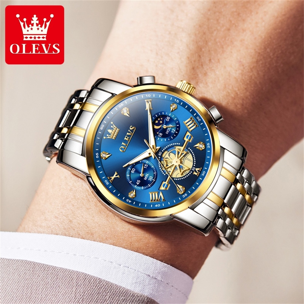 OLEVS 2856 Brand original auth - Belt Mens Fashion avis et prix