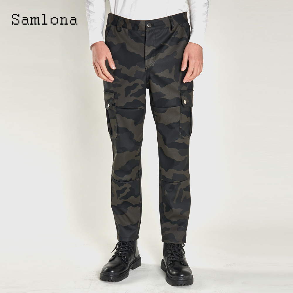 2025 Men's Stand Pocket Fashio - Mens Fashion Camo Pants avis et prix