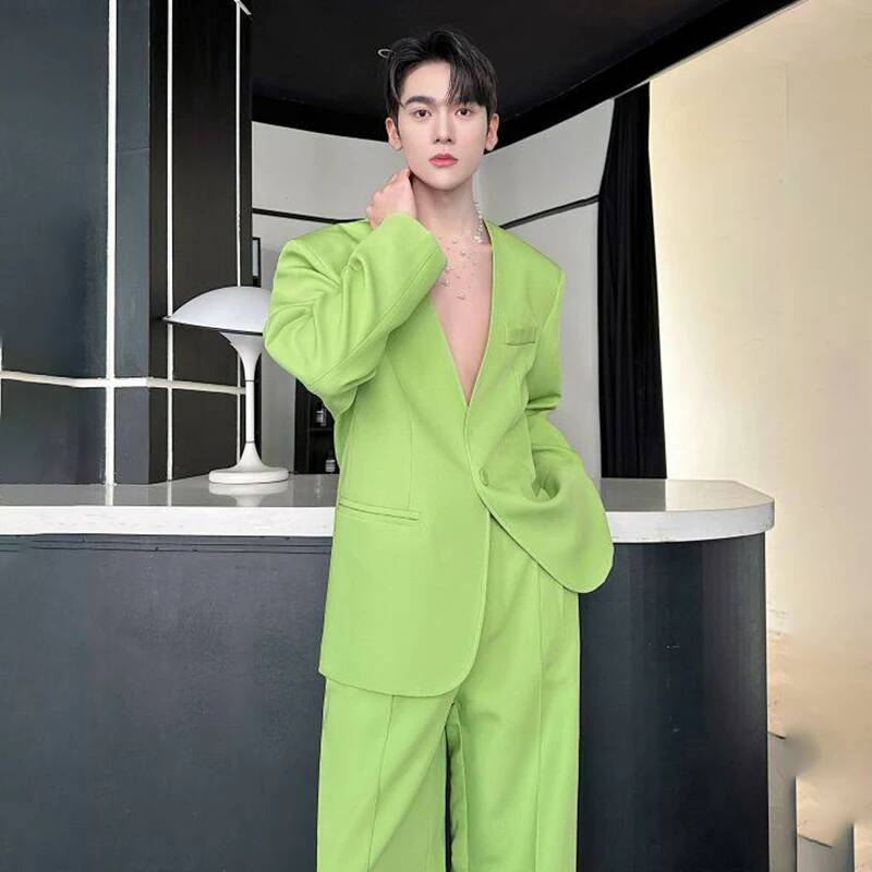 LUZHEN 2026 Spring New Solid C - Mens Fashion Casual 2026 avis et prix