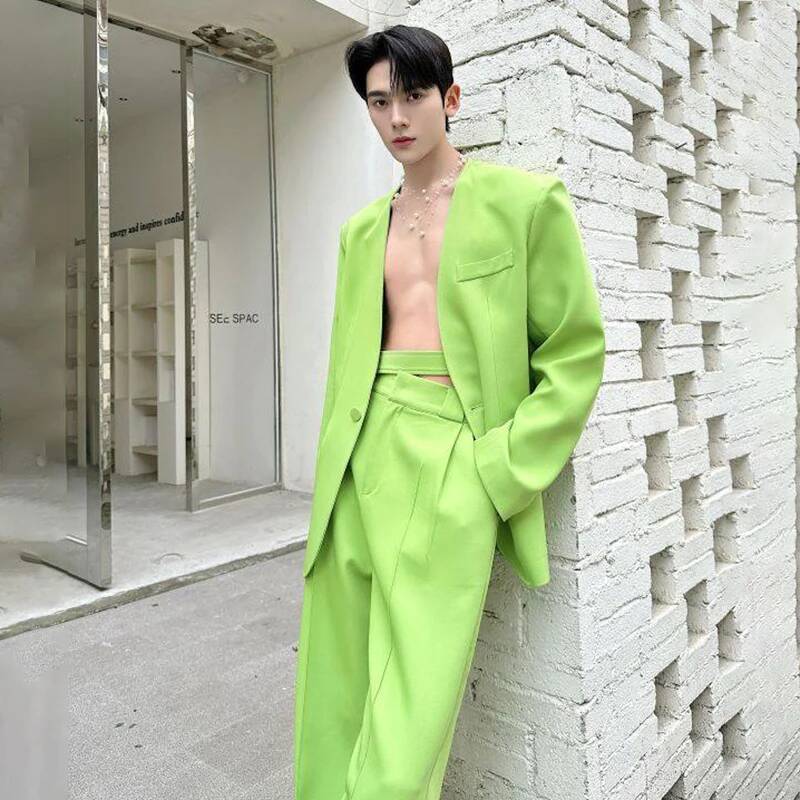 LUZHEN 2026 Spring New Solid C - Mens Fashion Casual 2026 avis et prix