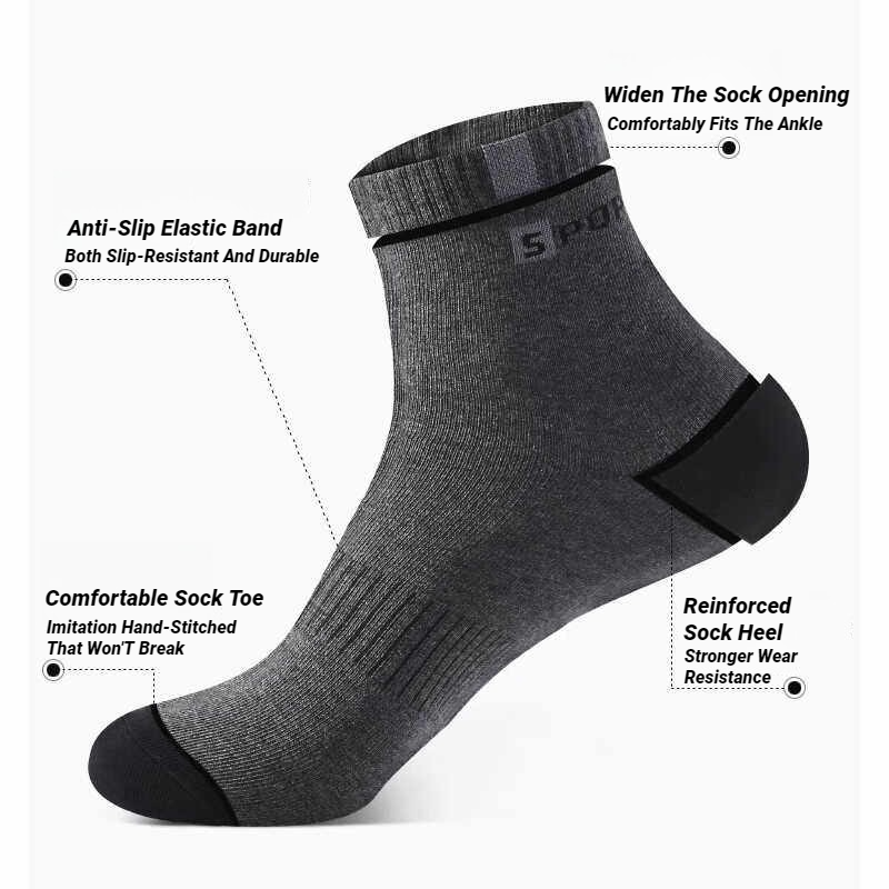 Sock For Men Sport Breathable  - Mens Fashion Trainers avis et prix