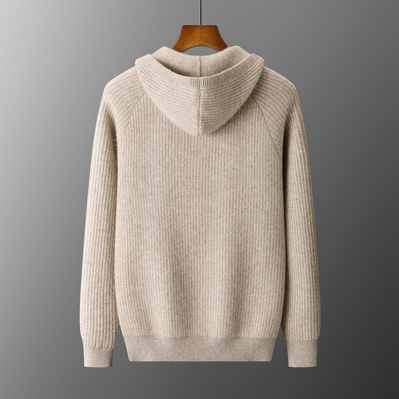 New Men's Thick Zipper Hoodie  - Men'S Fashion Zip Sweater avis et prix